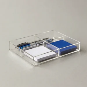 Clear Desk Tray