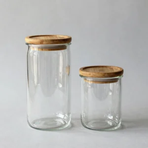 Glass Pantry Pair